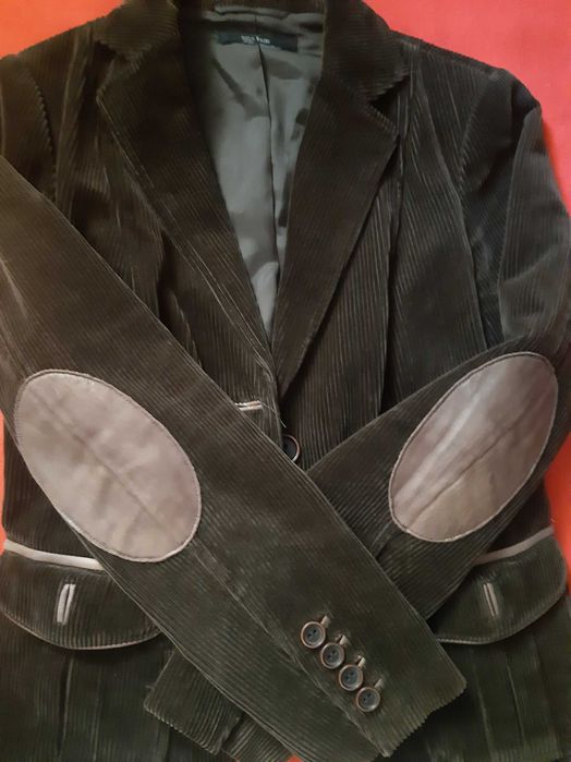 Sacou din velur, marca Zara,culoare maro