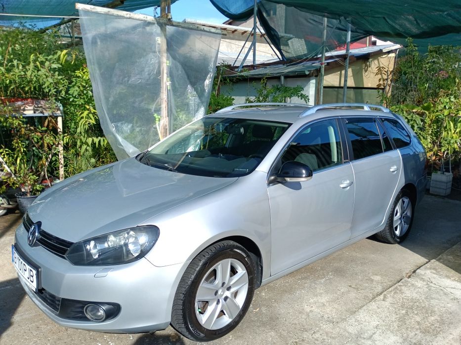 Volkswagen golf 6 combi argintiu 2012 model DPF Style de lux 1.6 TDI