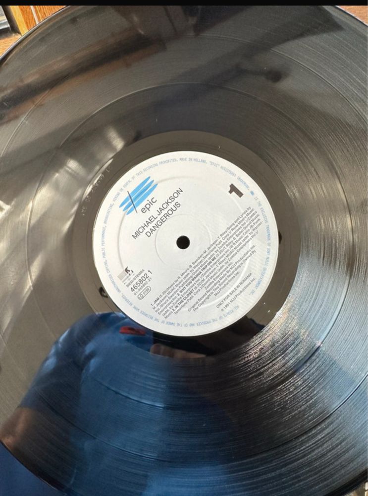 15 seturi Vinyl Michael Jackson Dangerous 1991 Sony noi