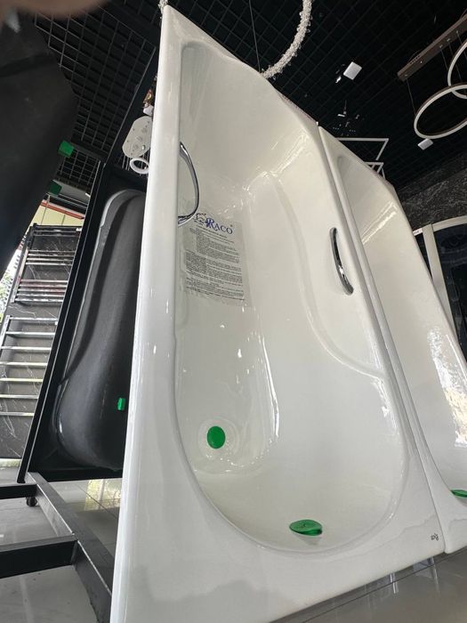 Чугунная ванна RACO размеры от 120x70. Chugun vanna