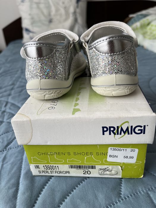 Нови primigi 20 номер, кецове garvalin