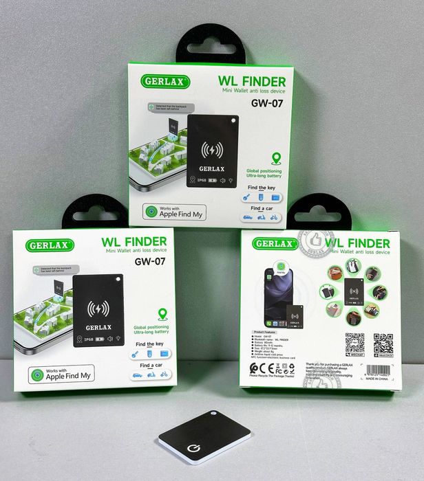 Мини трекер в формате карты