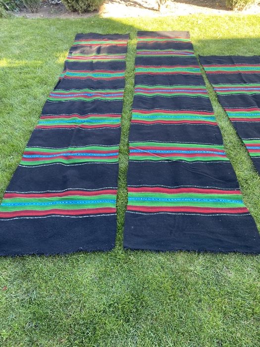 Ръчно тъкана черга.