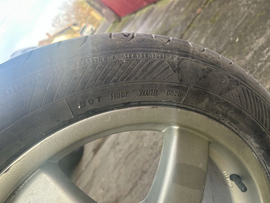 Jante 5x100, 205/55/16