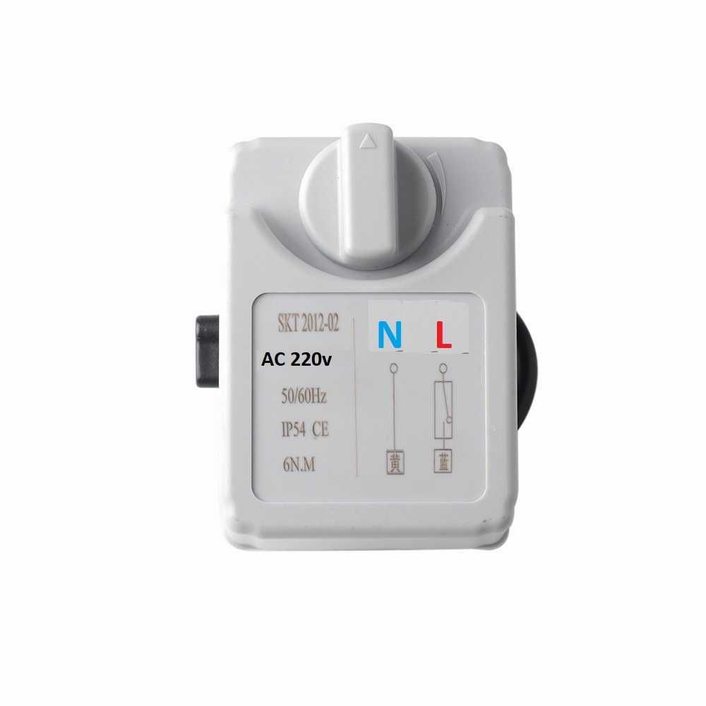 1“ 220v Електрически клапан кран със ел задвижка работи без налягане