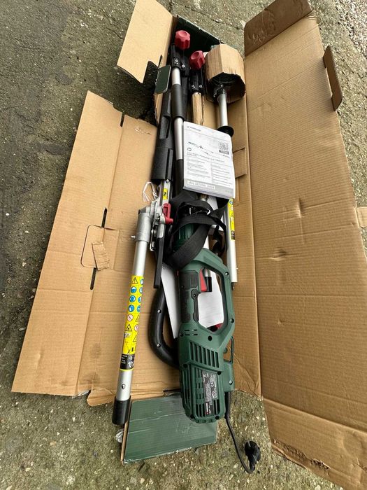 Parkside 2в1 телескопичен храсторез и трион