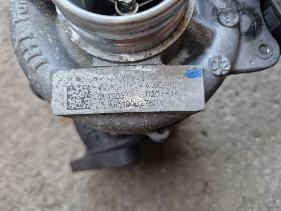 Turbo turbina turbosuflanta Mercedes E class w212 c class w204 GLK 2.2