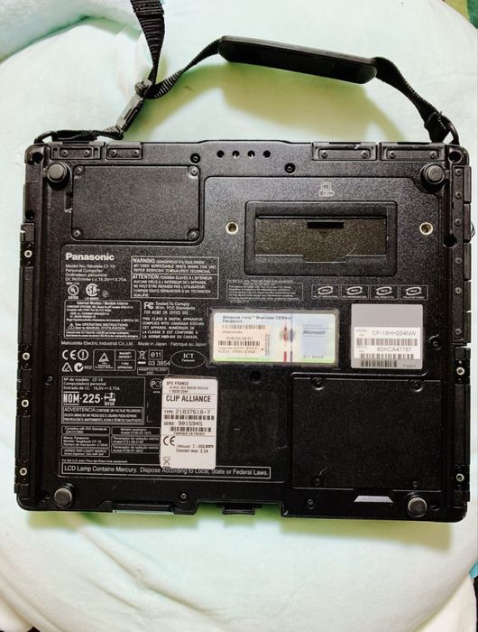 Laptop diagnoza Panasonic Toughbook CF-19