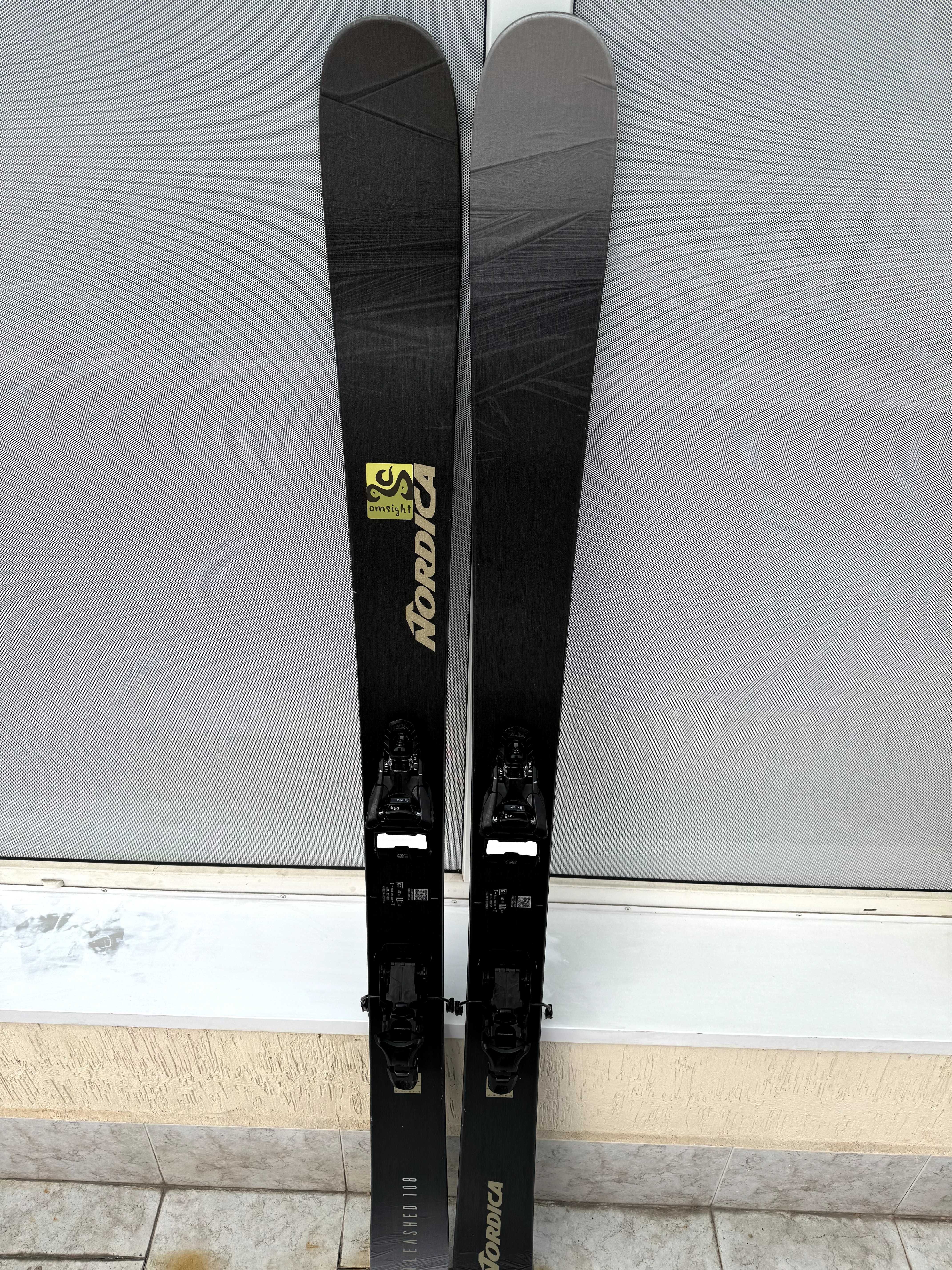 2023 Nordica Unleashed 108 186см freeride ски shift