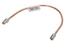 Conducta frana cupru cu niplu diametru 4,75 mm, filet 2 exterior plin/filet 1 exterior, Grosime perete 0,9 mm, filet M10x1/M10x1, lungime 350 mm
