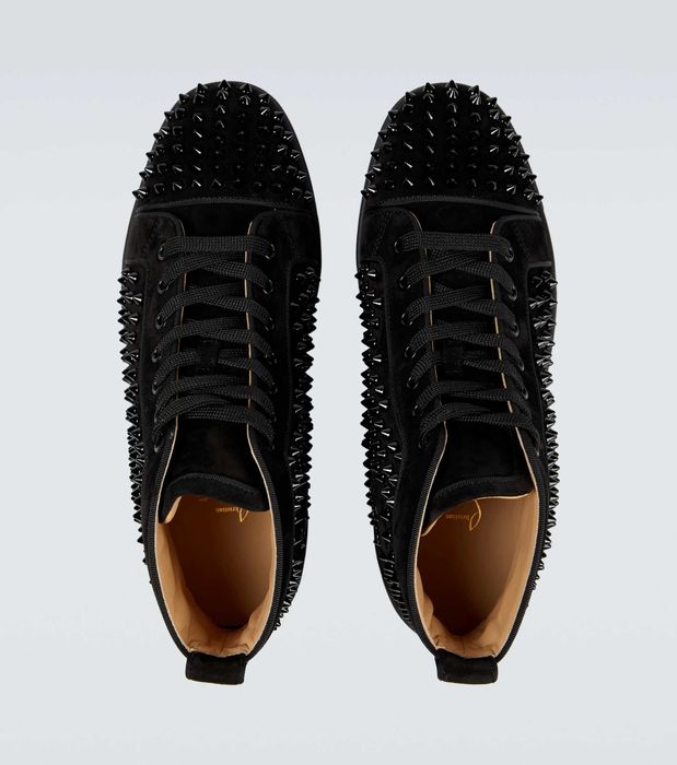 >LIVRARE GRATUITĂ< Adidasi~sneakers high top~ghete Christian Louboutin