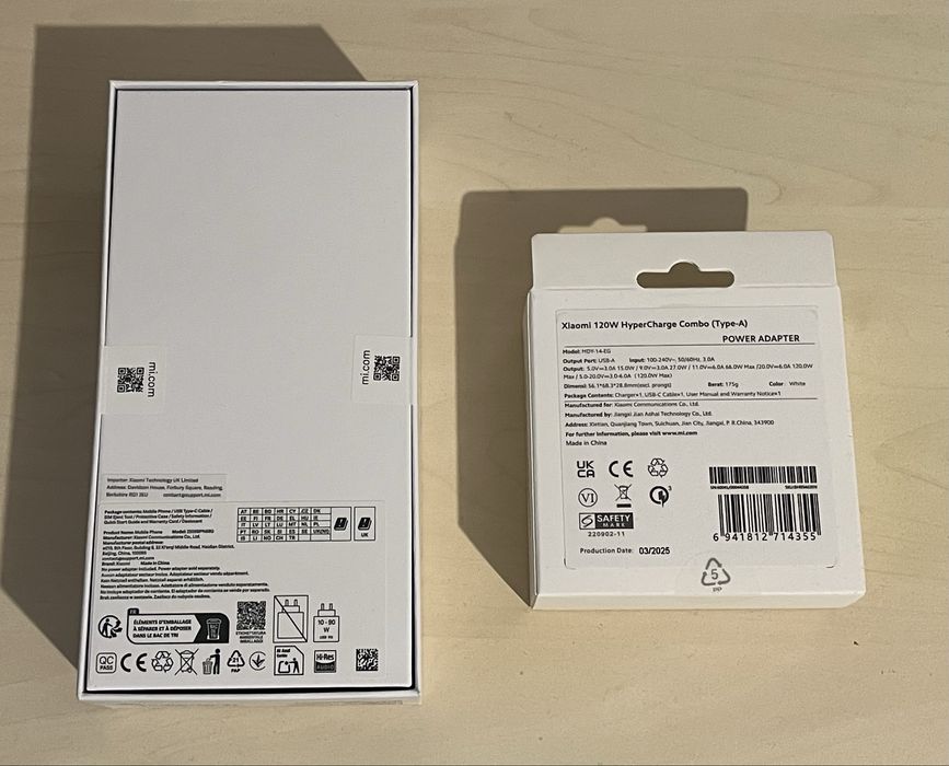 НОВ!!! Xiaomi 15T Pro 1TB / 12 GB RAM (черен, неотварян)