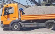 Transport moloz basculabil /