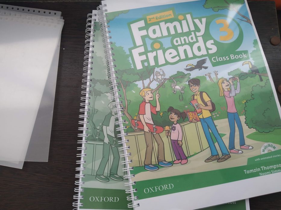 Книги английские, family and friends, english file и многое другое