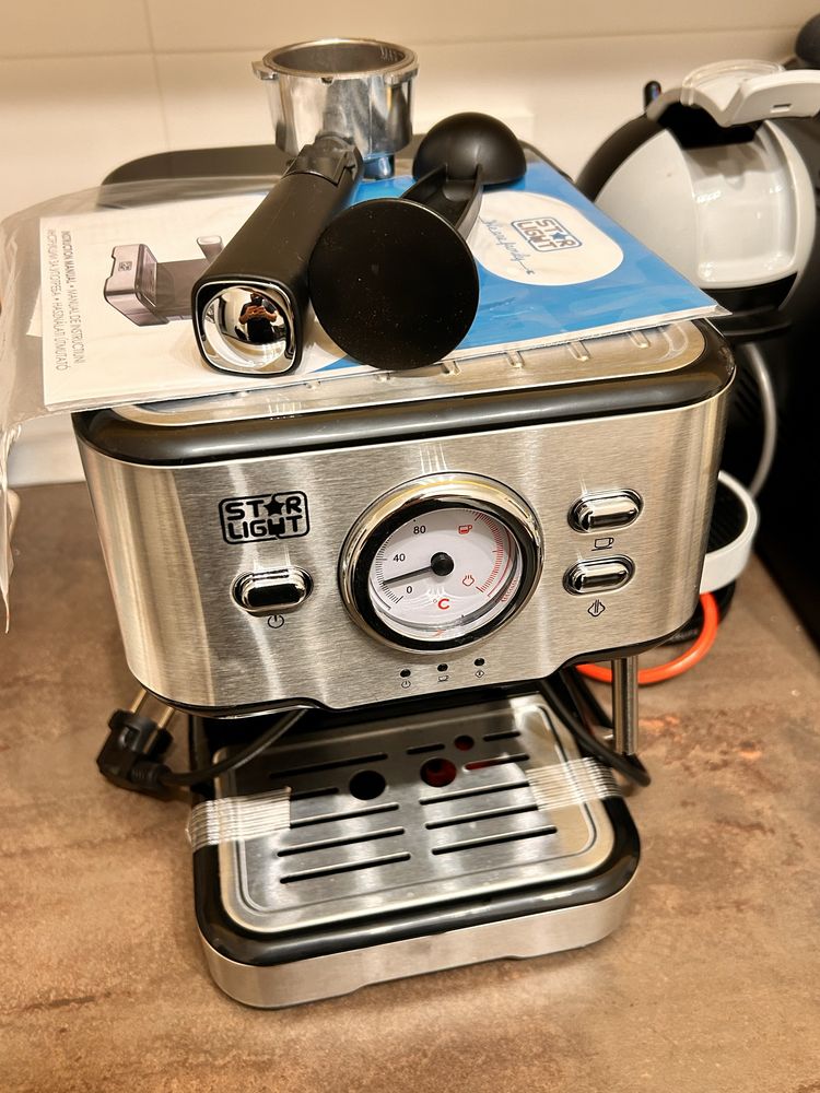 Espressor manual Star-Light EMD-1511W, poze reale