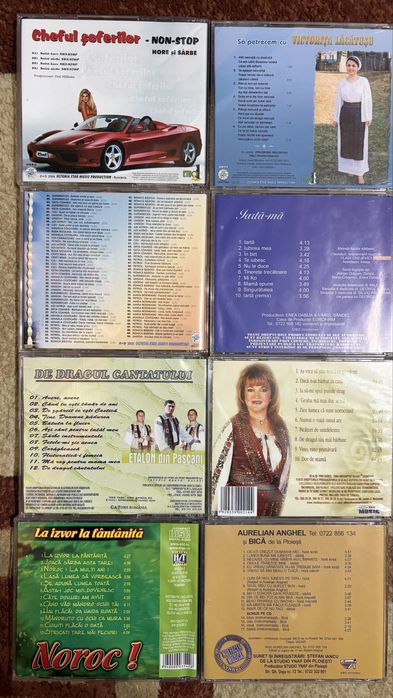 CD original muzica populara veche anii 1990-2000
