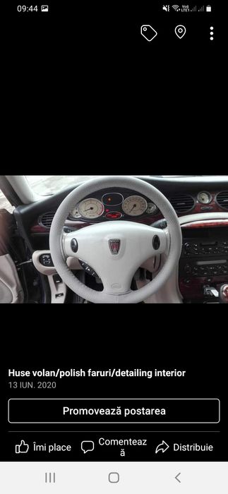 Huse volan piele naturala