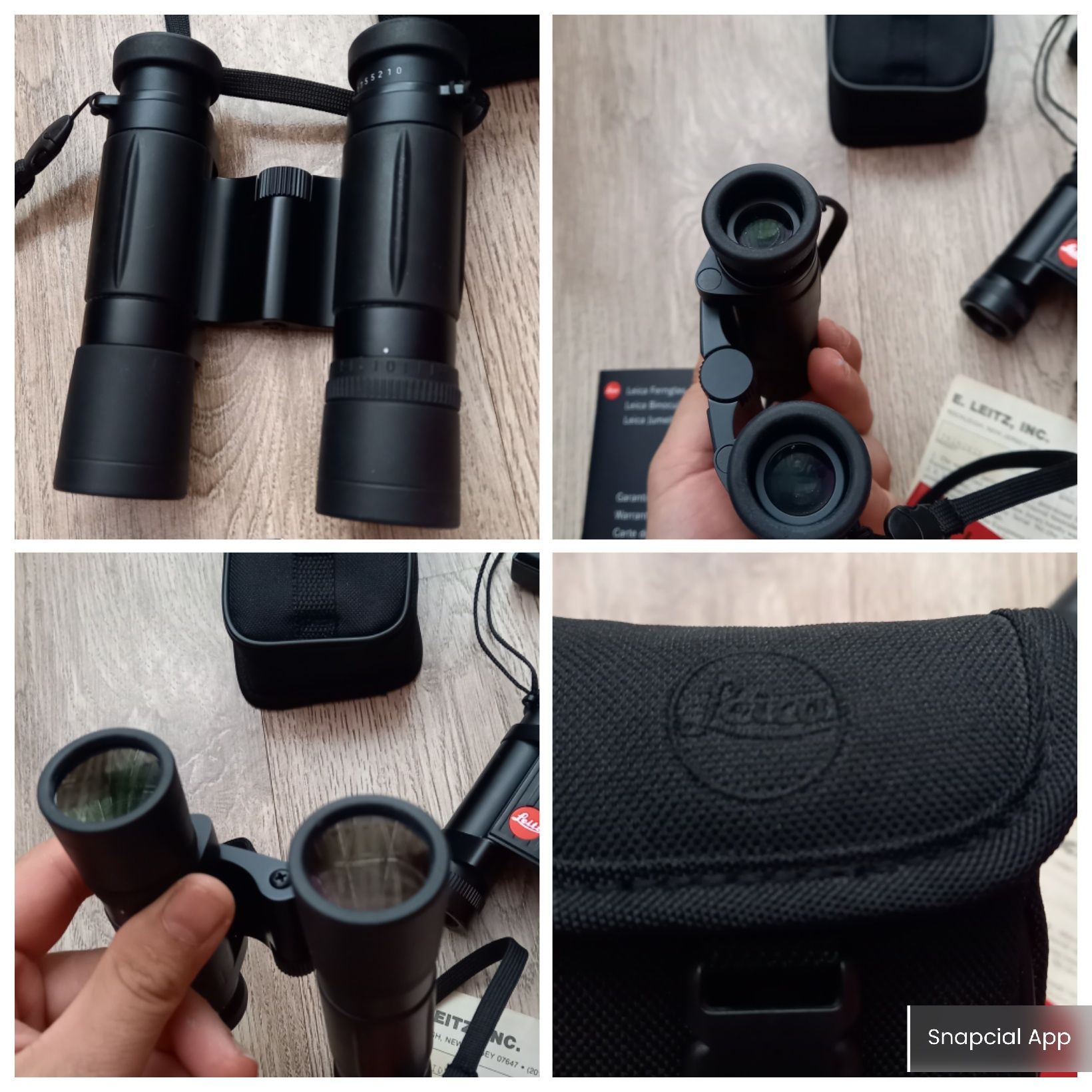 Бинокъл Leitz 8x20, Leica 10x25,  Лейц 10х22С,