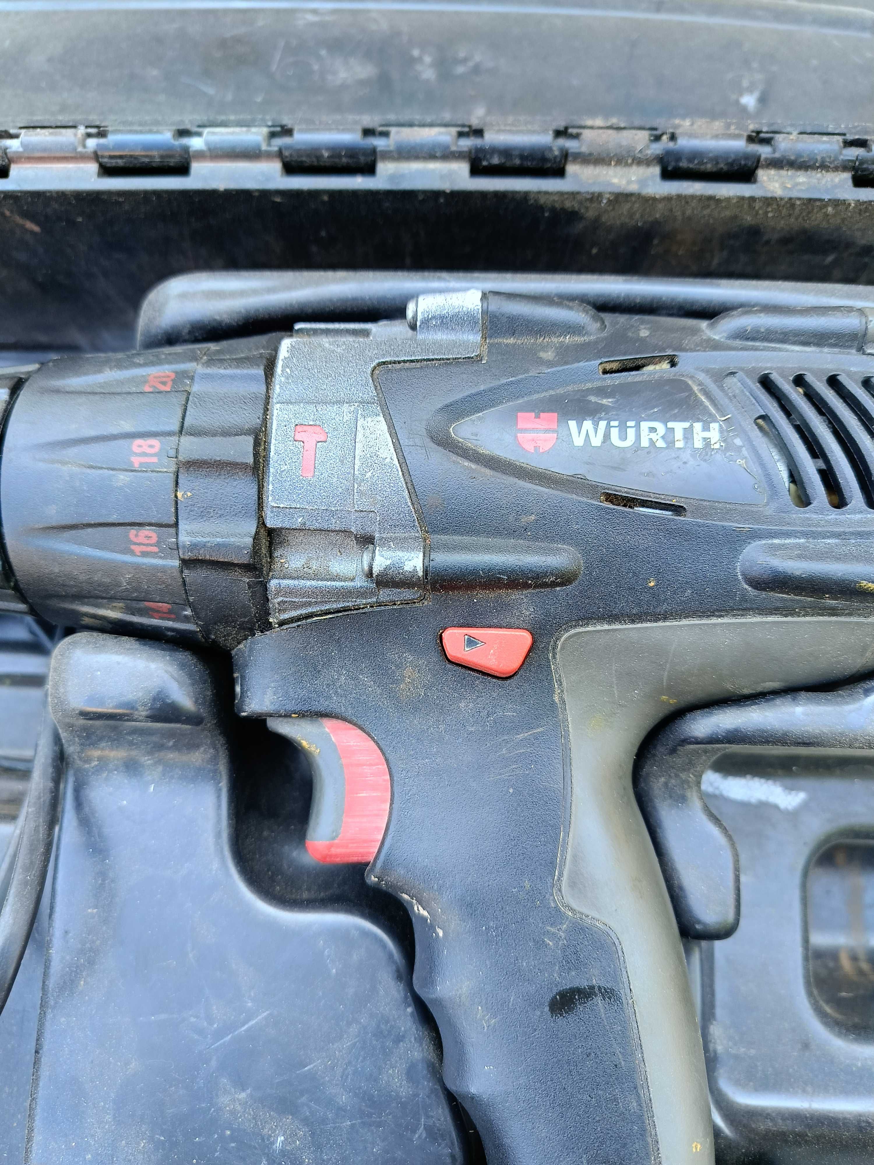 Винтоверт WÜRTH  28V - ударен, батерията е отлична