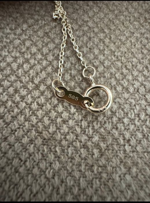 Colier aur cu diamante naturale!