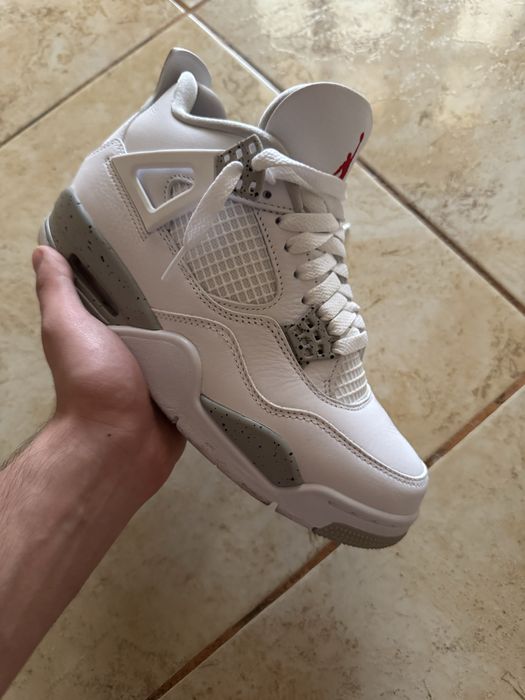 jordan 4 oreo white