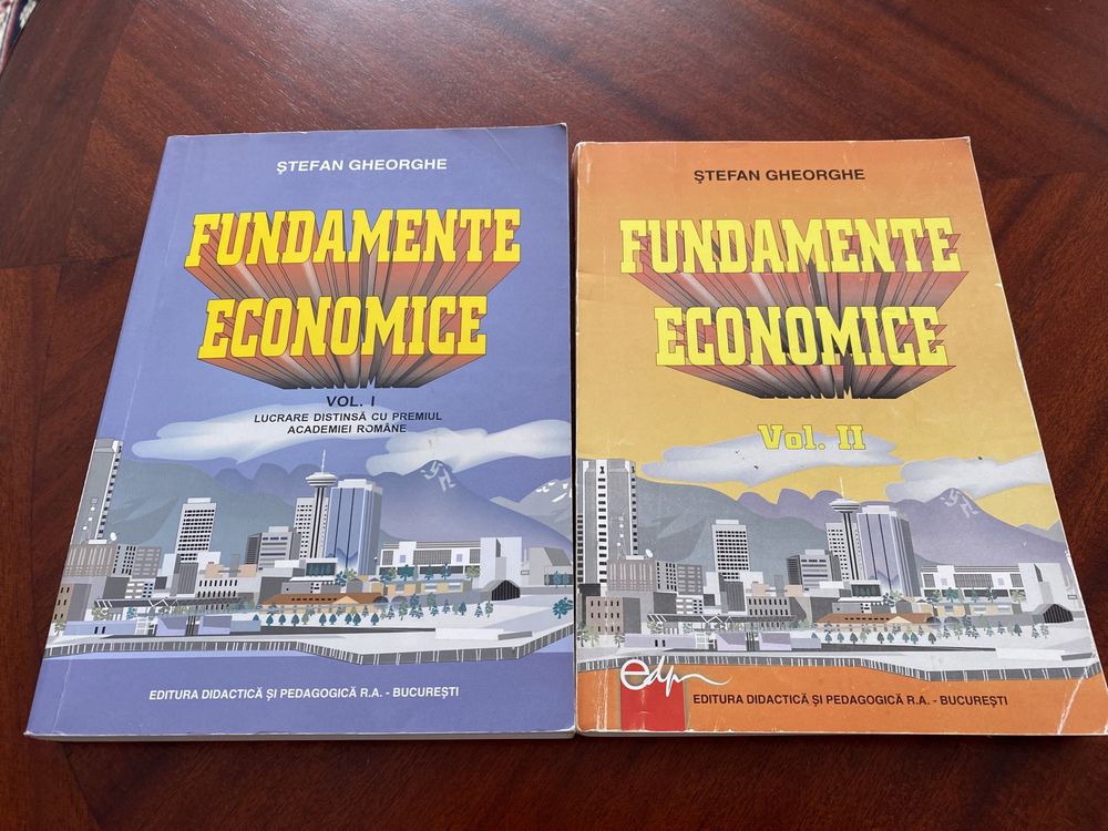 Fundamente Economice -Stefan Gheorghe -vol I si Ii