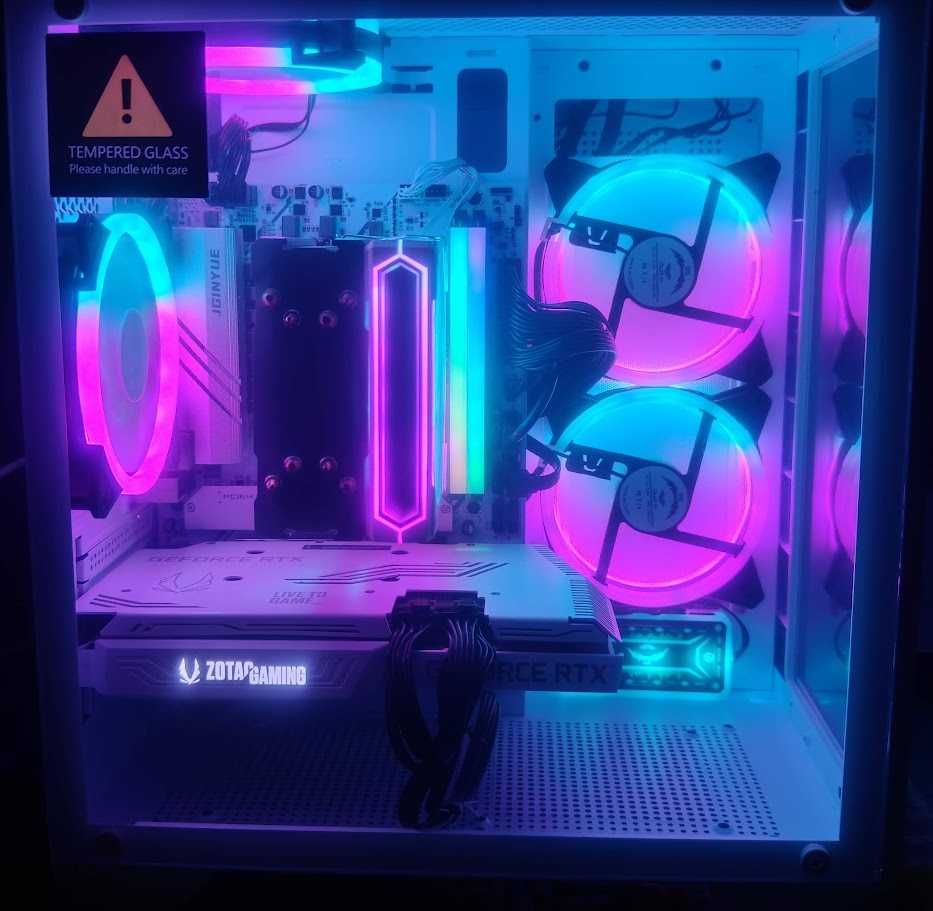 Геймърски компютър Ryzen 5 8400f, GeForce RTX 3070 ,32gb ddr5,1tb nvme
