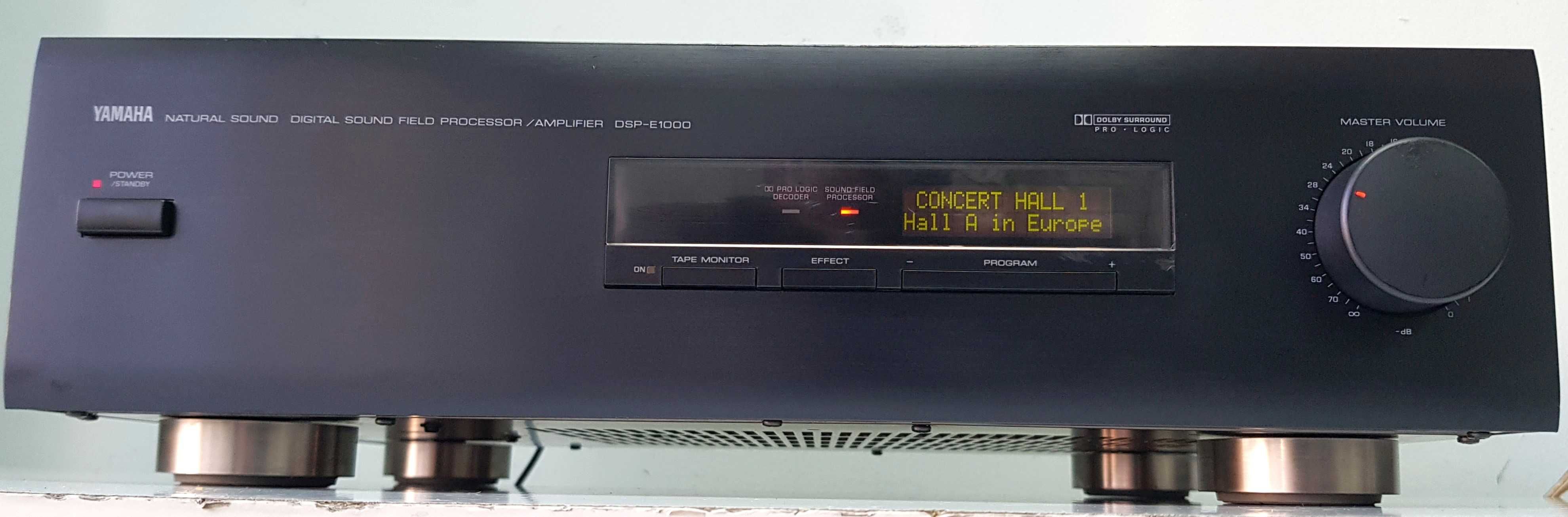 Yamaha DSP E 1000 amplificator procesor muzica film arta colectie