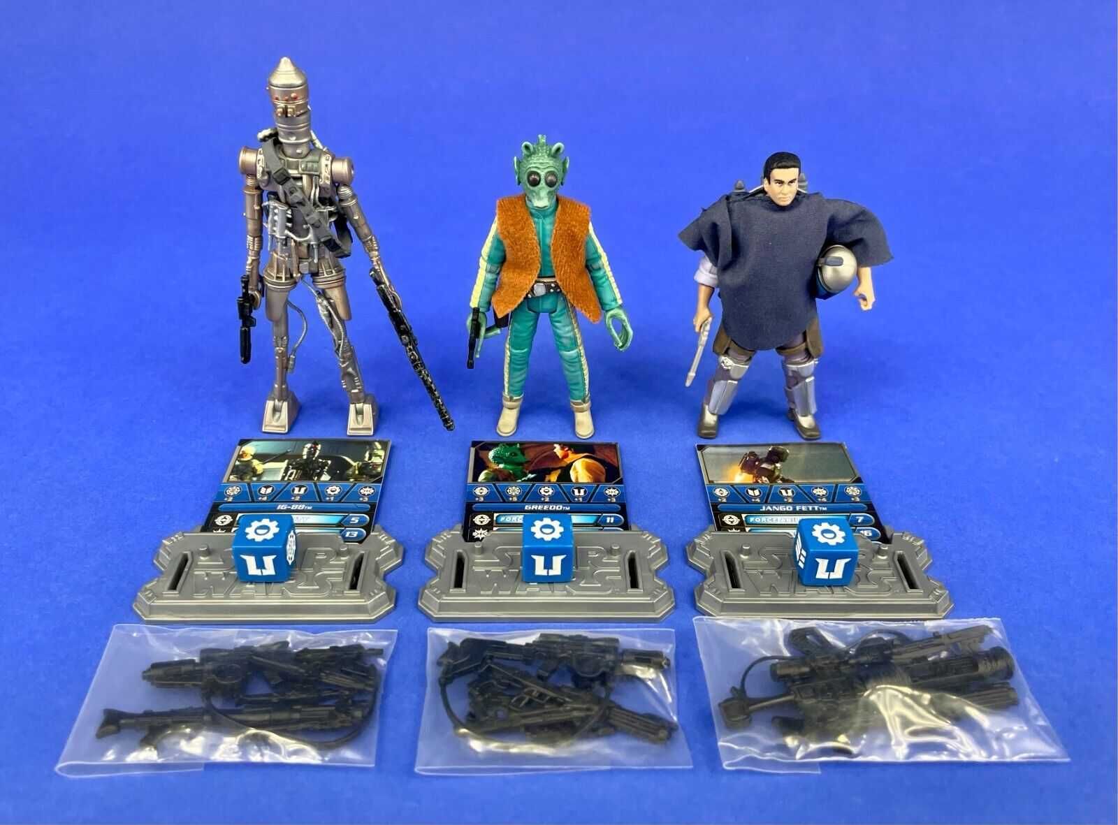 Star Wars Jango Fett’s SLAVE 1 Bane Malar Zuckuss Action фигурки