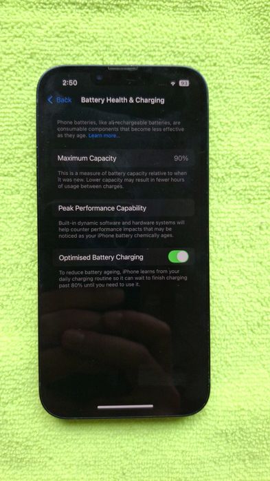 iPhone 13 Black 128GB - 90% Battery - Работи отлично