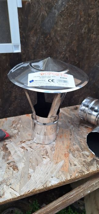 Tubulatura inox/Pălărie inox/cot 90°
