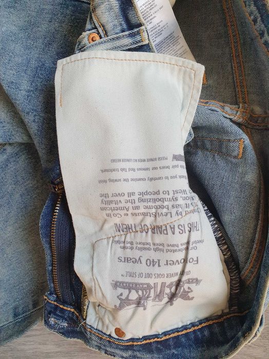 Blugi barbati LEVI'S 510 SKINNY Albastru Acid Wash - Marimea W29 L32