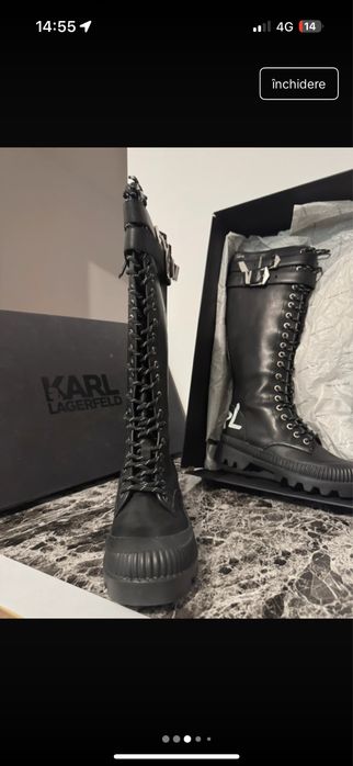 Cizme Karl Lagerfeld noi