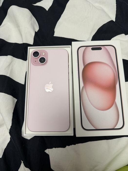 Iphone 15 plus Roz Impecabil