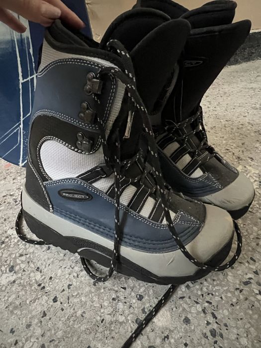 Сноуборд Burton 141см с автомати + подарък обувки