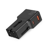 Зарядно устройство Mobile Origin Travel adapter, EU/US/UK/AU, 25W