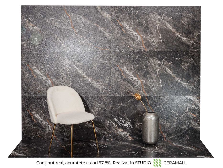 Gresie 8031 60X120 Black Gliter