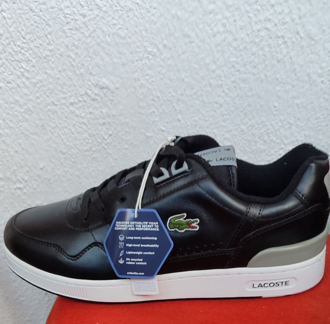 Мъжки спортни  обувки Lacoste естествена кожа  28.5см , EU N:44 110 лв