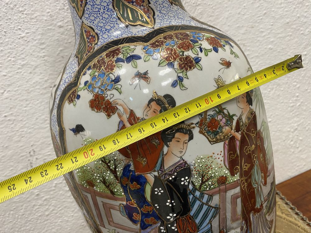 Голяма китайска ваза от порцелан 63 см