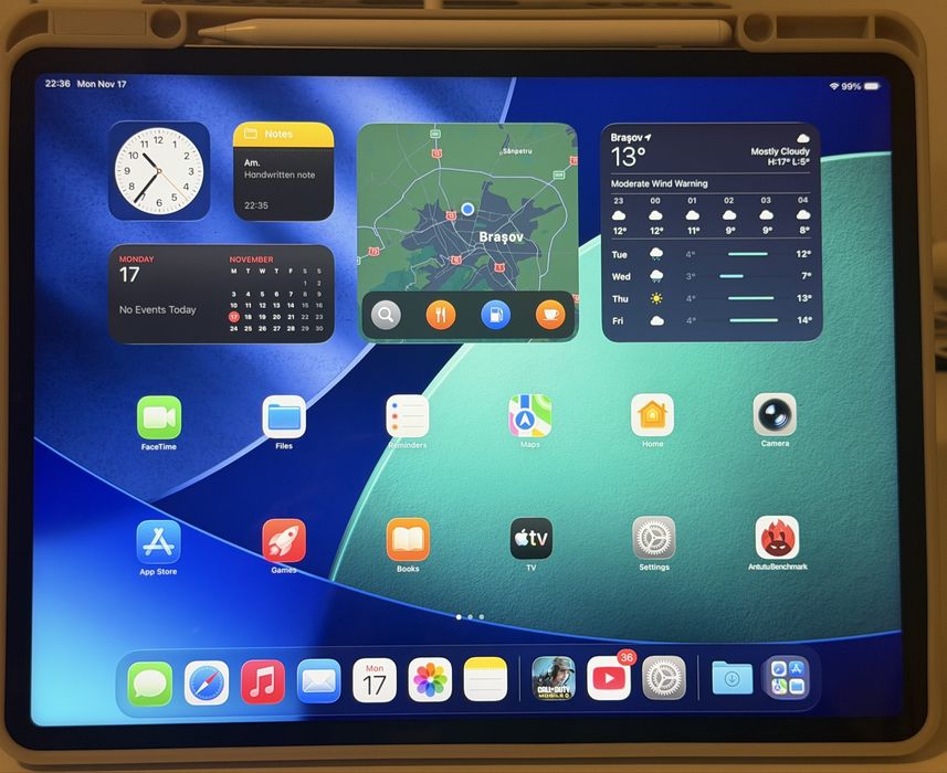 Apple iPad Pro 12.9-inch gen. 6 M2 Cellular husa pencil MDM scos