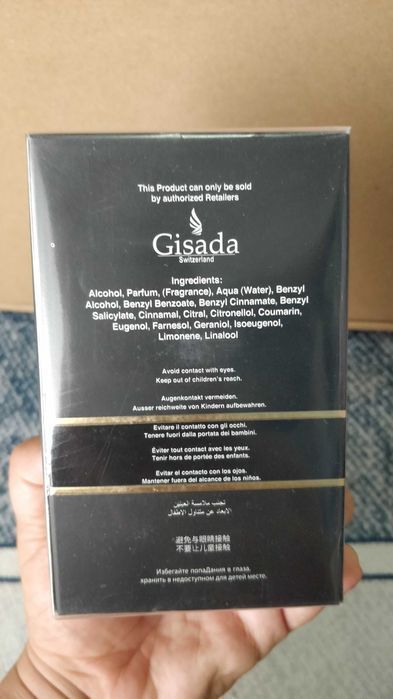 Parfum nou Gisada Ambassador Intense 100ml EDP