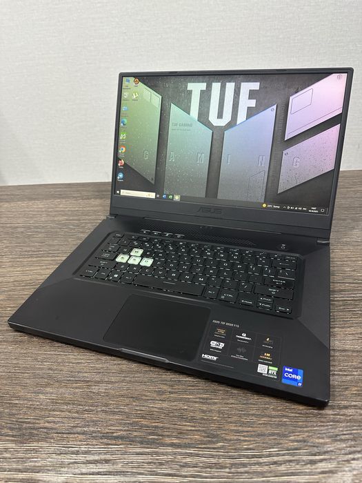 мощный 8-ядерный i7 ноутбук Asus TUF Gaming Dash F15, для игр и график