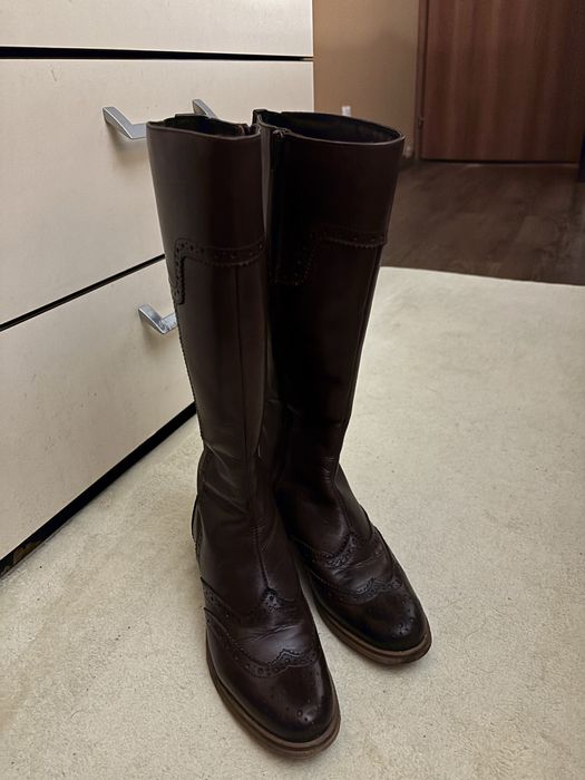 Дамски ботуши естествена кожа