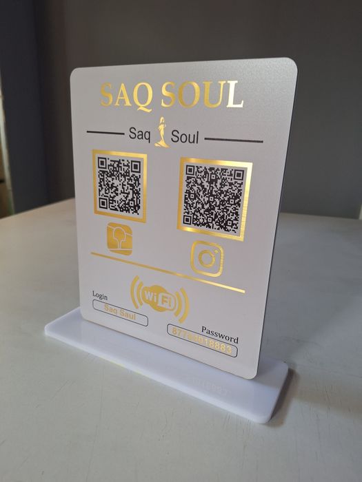 Таблички с Qr быстро