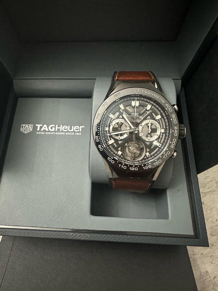 Tag Heuer Carrera Tourbillon Chronograph Ceramic