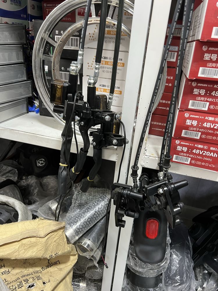 elektro skuter motorol  mototsikl  mopedlar uchun tormoz tizimlari