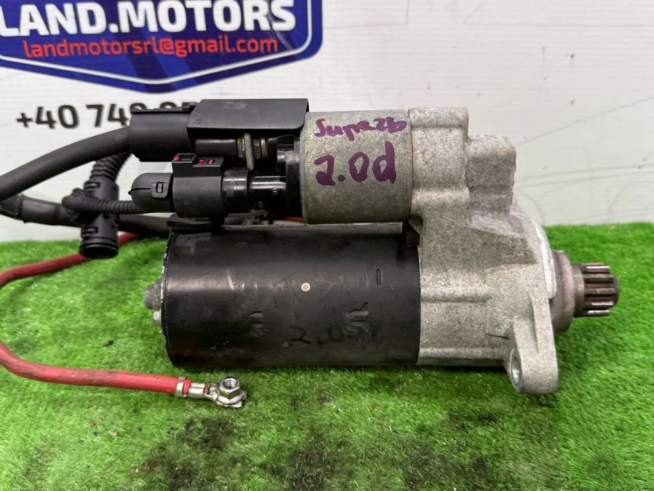 ELECTROMOTOR SKODA SUPERB II Combi ( Break) 2010 2.0 DIESEL COD OEM 02E911023L 2008-2015