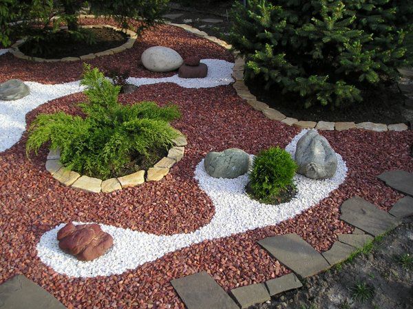 Декоративные камни для сада, для ландшафтного дизайна...