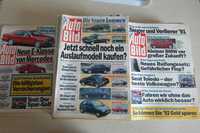 Продавам стари германски списания Auto Bild от 1989 до 2003 година