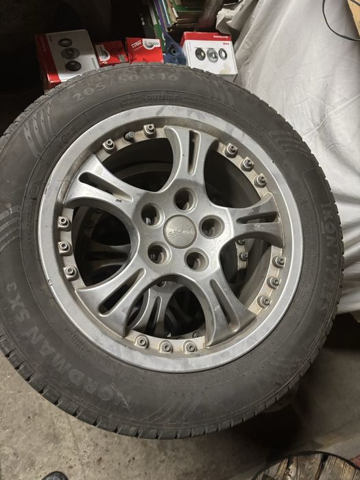 Комплект Шины летние с дисками 205/60/16 nordman sx3.